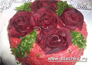 Торт закусочный "Для любимой"